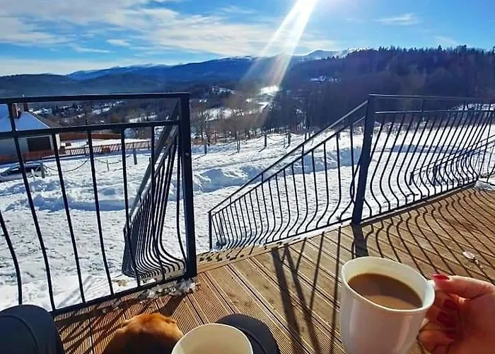 Chalet Na Skale Z Widokiem Na Panorame Karkonoszy *
