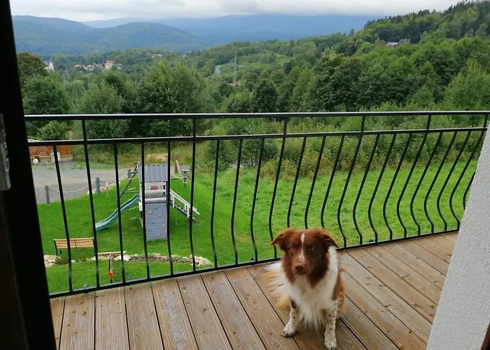 Chalet Na Skale Z Widokiem Na Panorame Karkonoszy
