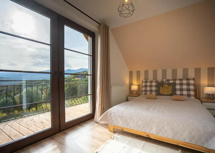 Chalet Na Skale Z Widokiem Na Panorame Karkonoszy