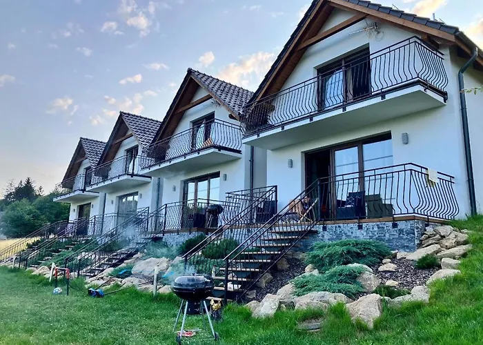 Na Skale Z Widokiem Na Panorame Karkonoszy Chalet *
