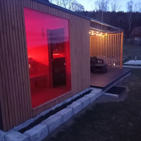 Na Skale Z Widokiem Na Panorame Karkonoszy Chalet *