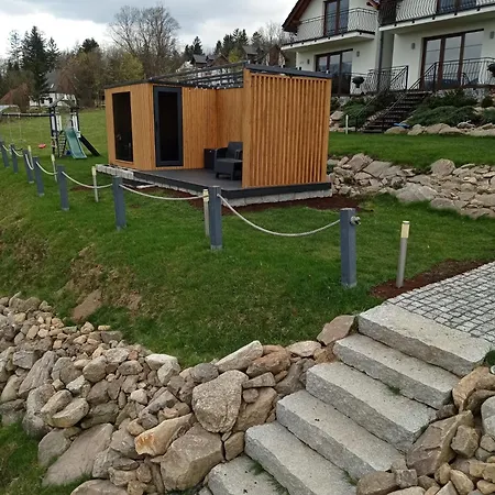 Na Skale Z Widokiem Na Panorame Karkonoszy Chalet Szklarska Poreba