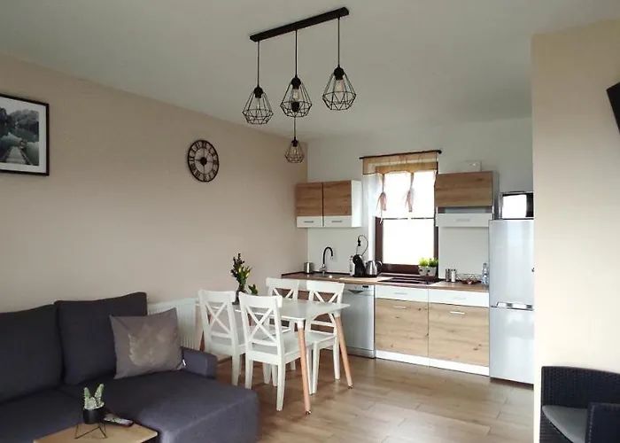 샬레 Na Skale Z Widokiem Na Panorame Karkonoszy 스클라르스카포렘바